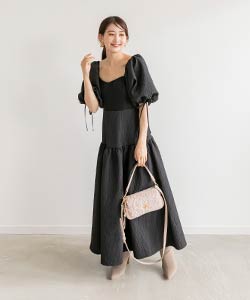 SALE】マルチウェイスリーブビスチェワンピースRANDA公式サイト