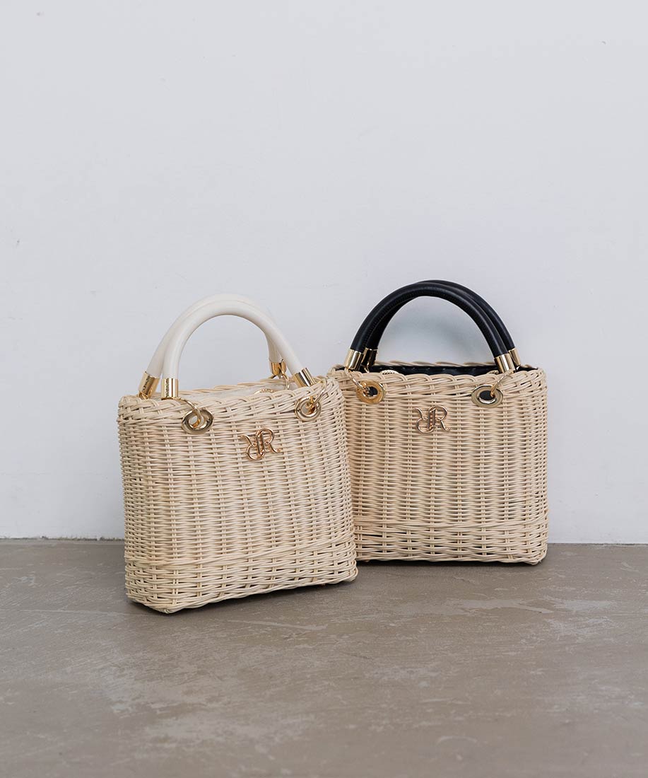 2WAY ラタンスクエアハンドバッグRANDA公式サイト