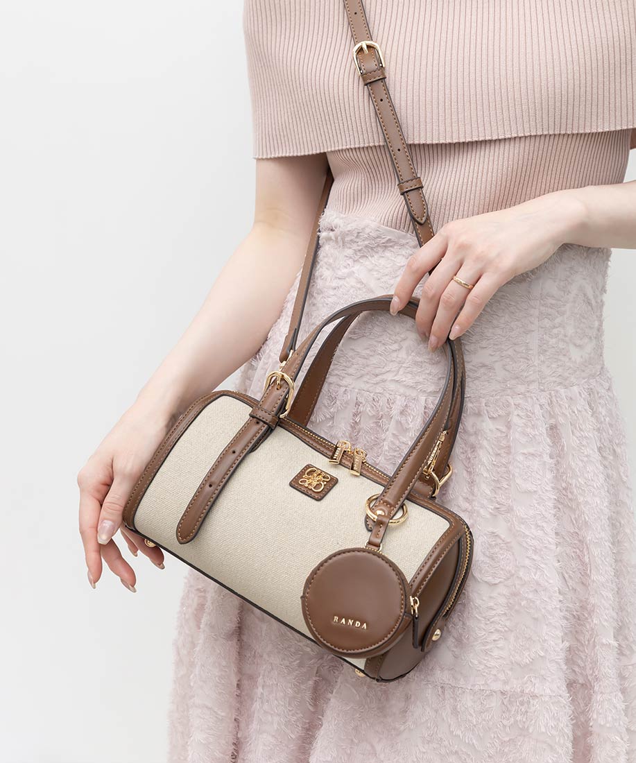 2WAY デザインベルトボストンバッグRANDA公式サイト