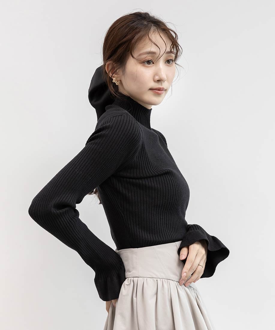 SALE】フリルリブニットプルオーバーRANDA公式サイト