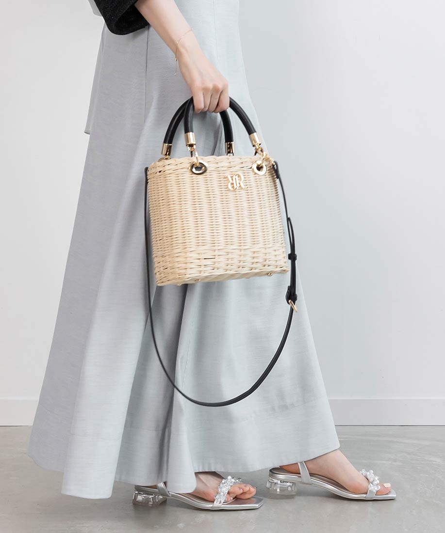 2WAY ラタンスクエアハンドバッグRANDA公式サイト