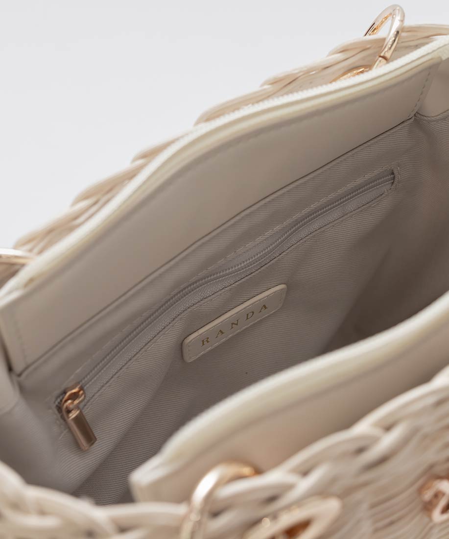 2WAY ラタンスクエアハンドバッグRANDA公式サイト