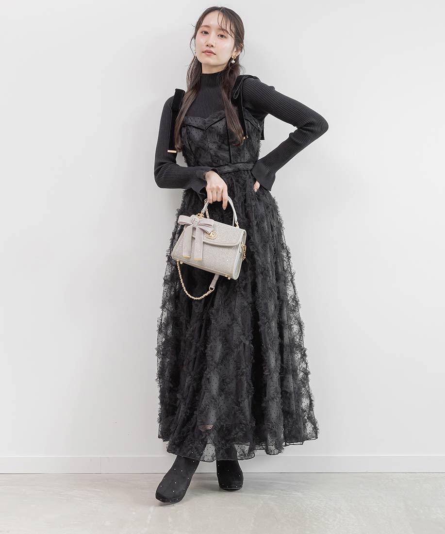 Holiday Collection】2WAY リボンチャームハンドバッグRANDA公式サイト