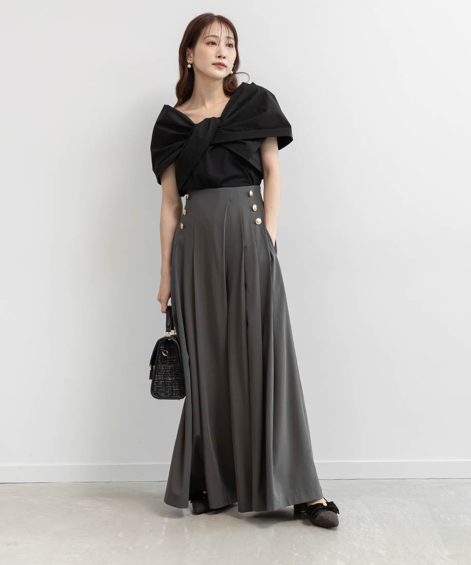 SALE】ベロアリボンクラシカルフラットパンプスRANDA公式サイト