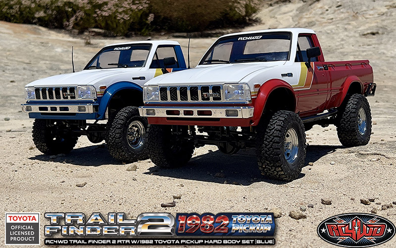 RC4WD Trail Finder 2 RTR w/1982 Toyota Pickup Hard Body Set