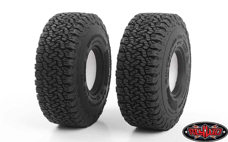 RC4WD BFGoodrich All-Terrain K02 1.9インチスケールタイヤ(2本） Z-T0188