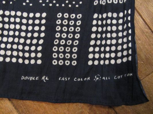 RRL等の通販サイト【RHYTHM】RRL(ダブルアールエル)DOT STOLE(ドット柄