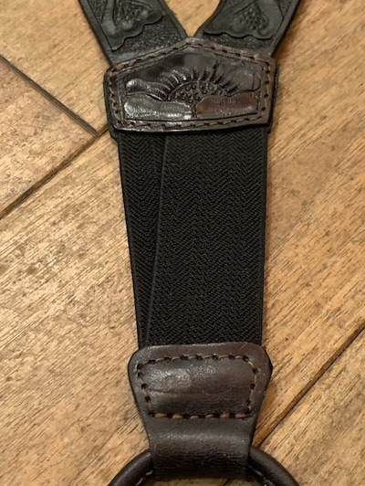 RRL等の通販サイト【RHYTHM】RRL(ダブルアールエル) LEATHER SUSPENDER