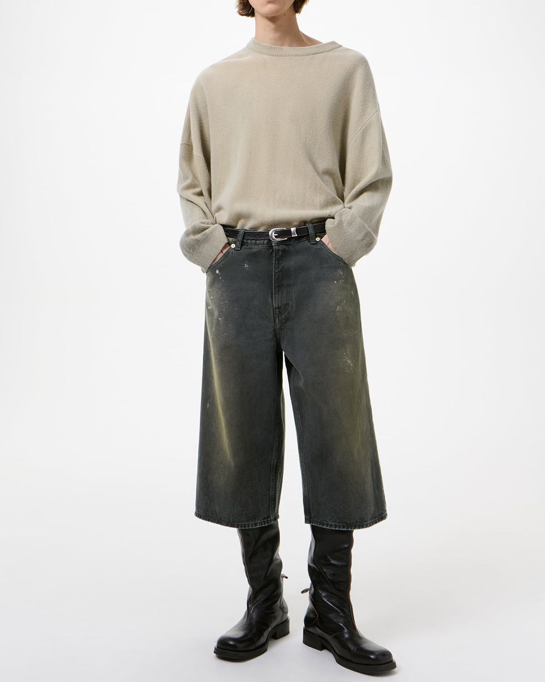 OUR LEGACY - CAPRI CUT Nebula Wash | River