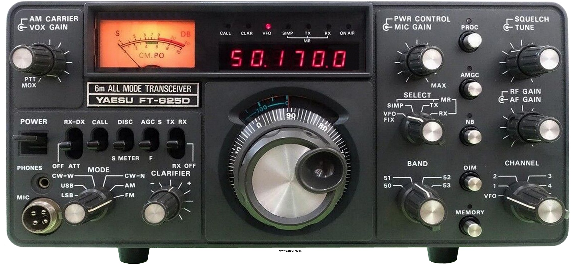 RigPix Database - Yaesu - FT-625D