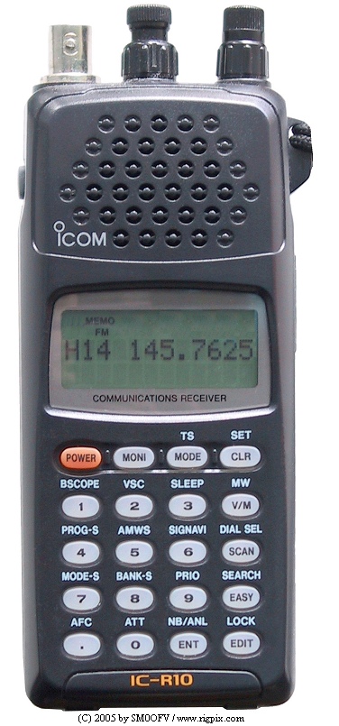 RigPix Database - Icom - IC-R10