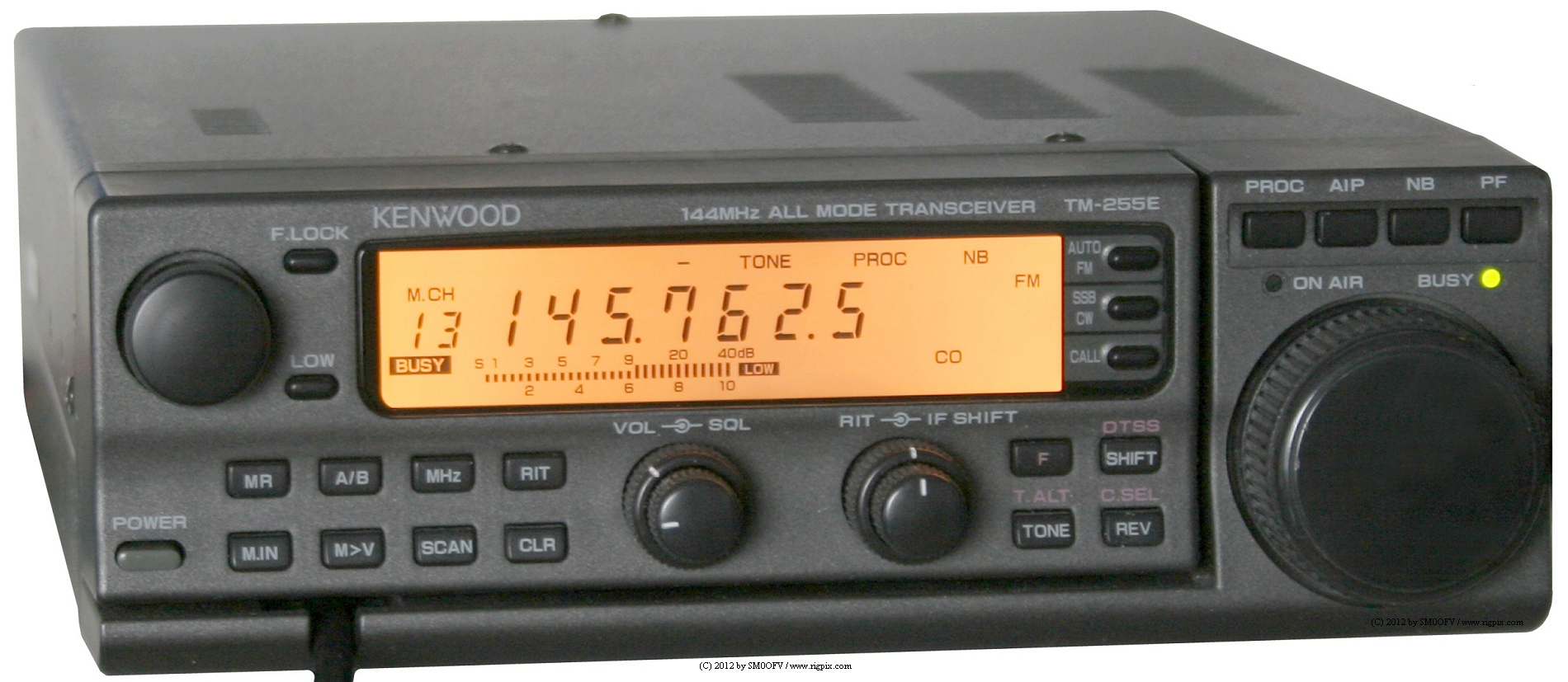 RigPix Database - Kenwood/Trio - TM-255E