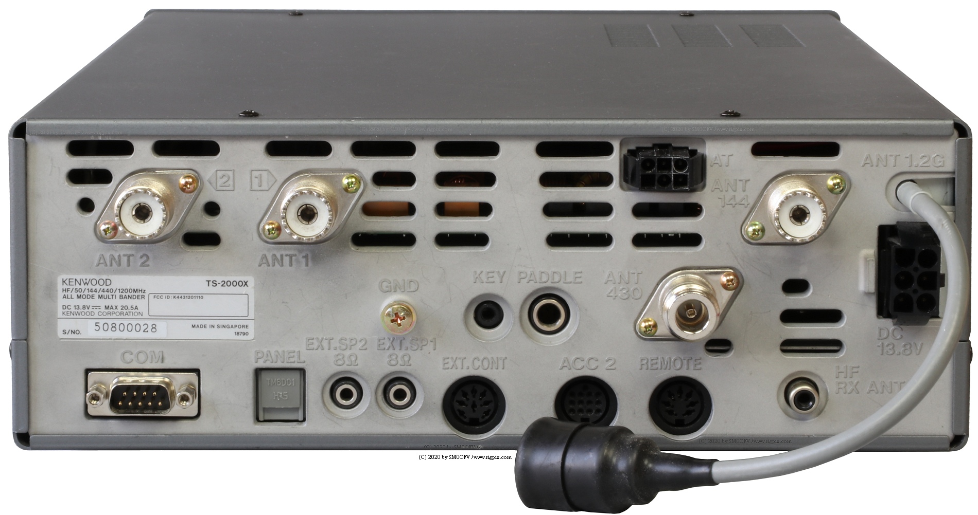 RigPix Database - Kenwood/Trio - TS-2000X