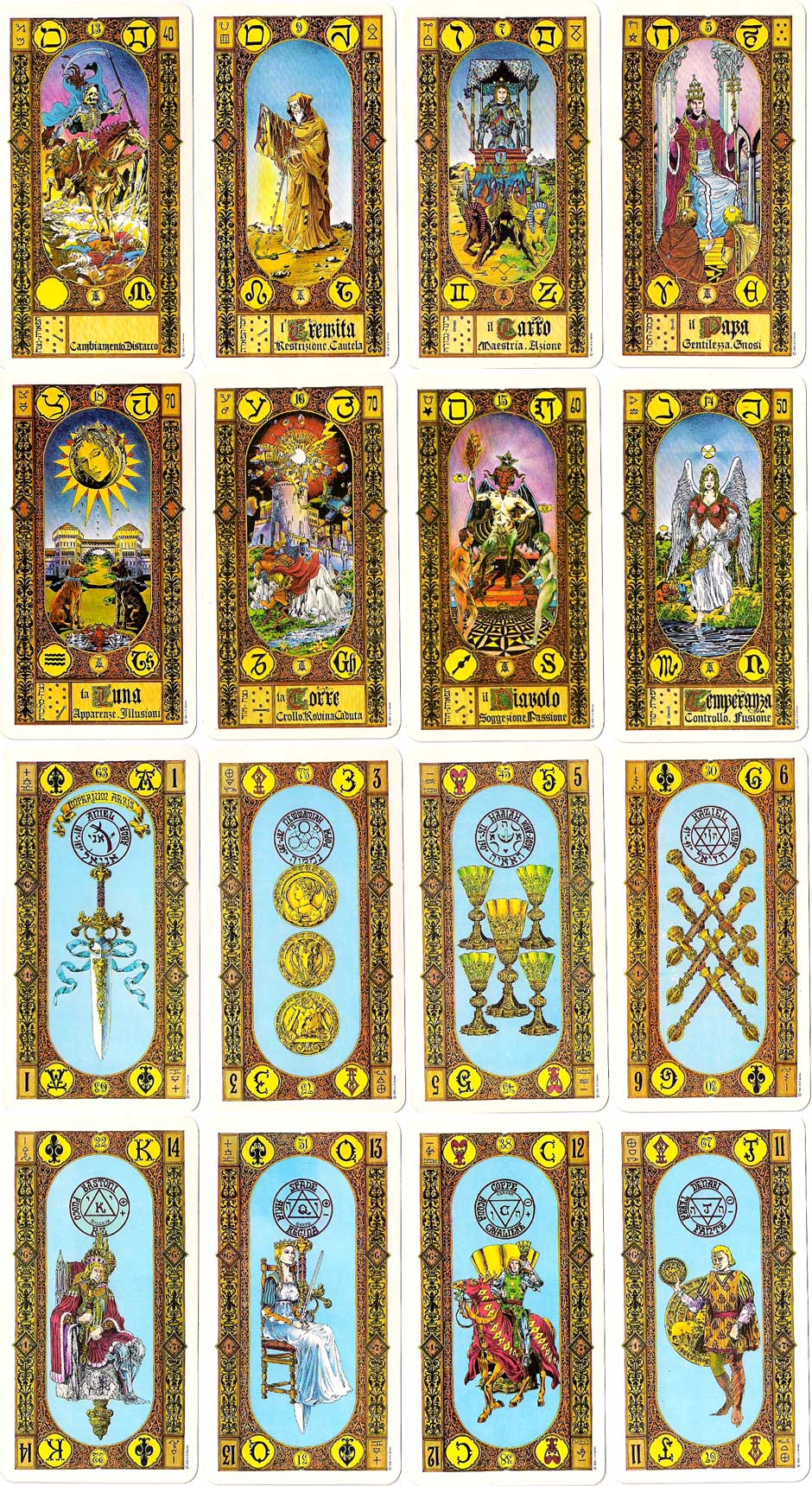 Stairs of Gold Tarot — “Stairs of Gold” Tarot — The World of