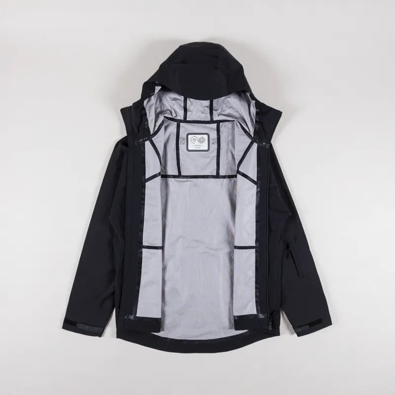 Purple Mountain Observatory 3 Layer Shell Outdoor Jacket Black