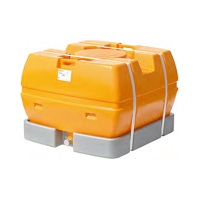 完全液だし貯水タンク（オレンジ色）/SSKT300/測定/包装/物流/専門