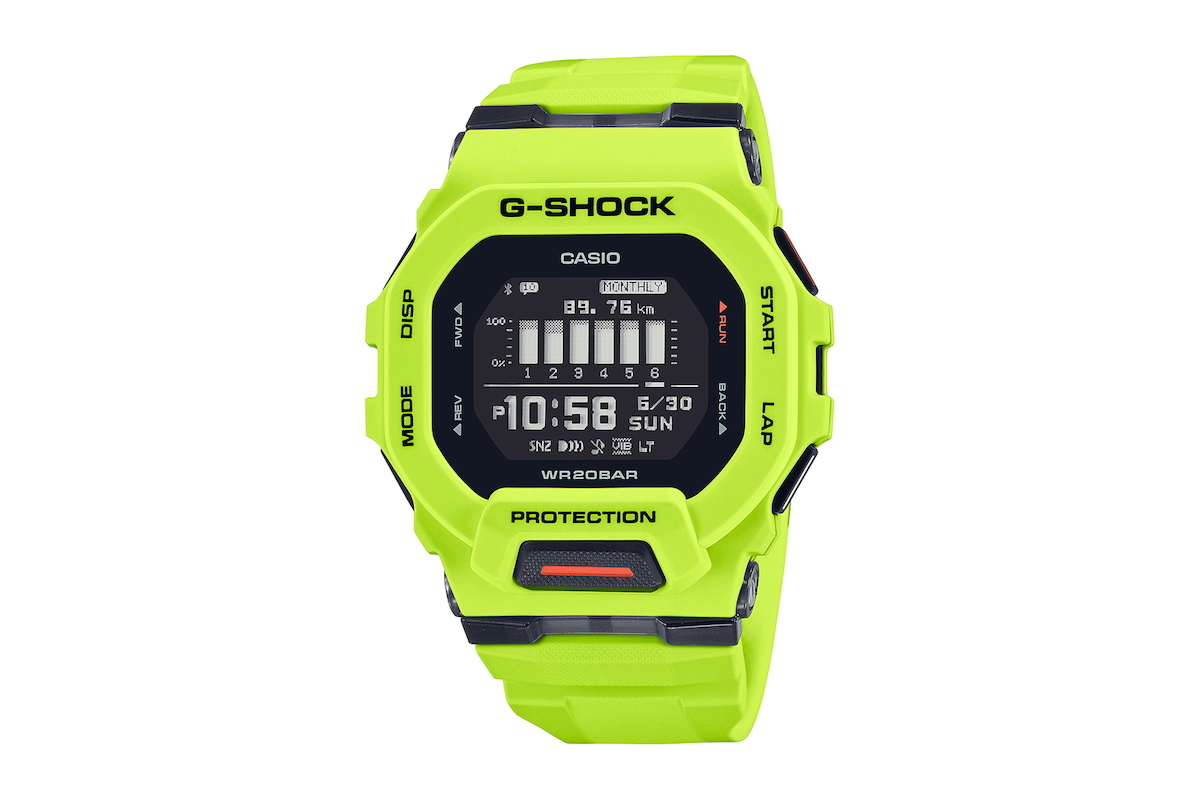G-SHOCKにランニング向け小型モデル「G-SQUAD GBD-200」 - Impress Watch