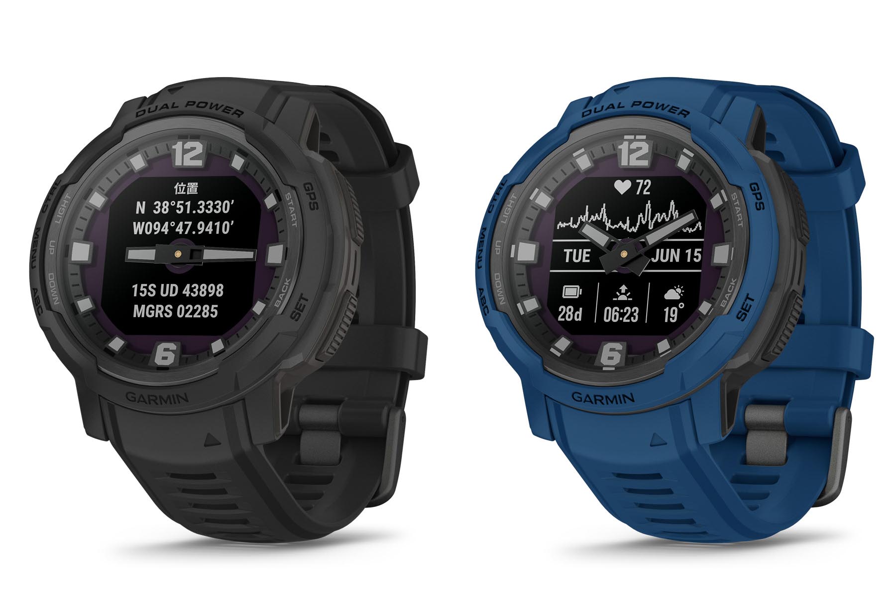 ガーミン、アナログ時計ハイブリッド「Instinct Crossover」 - Impress