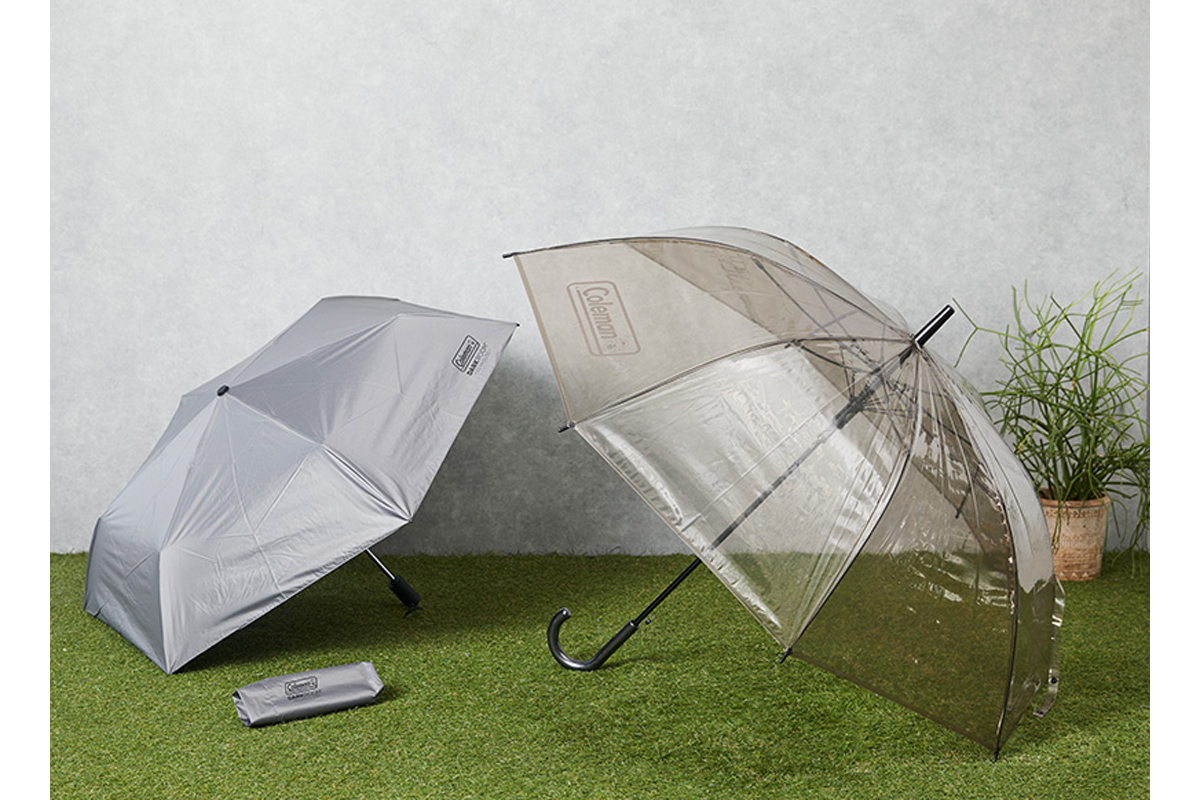 ローソン、コールマンコラボの晴雨兼用折りたたみ傘 - Impress Watch