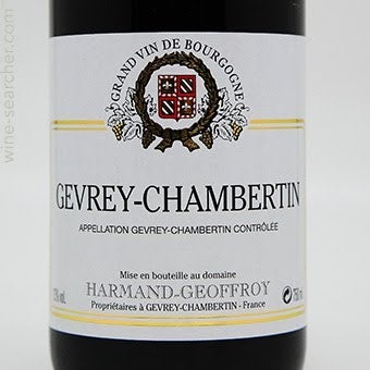 2016 Domaine Harmand-Geoffroy Gevrey-Chambertin, Cote de Nuits