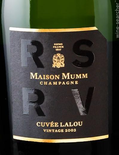 2008 G.H. Mumm RSRV Cuvee Lalou Brut, Champagne, France | prices