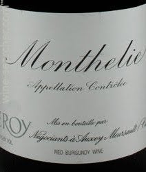 2015 Leroy Monthelie Rouge, Cote de Beaune, France | prices