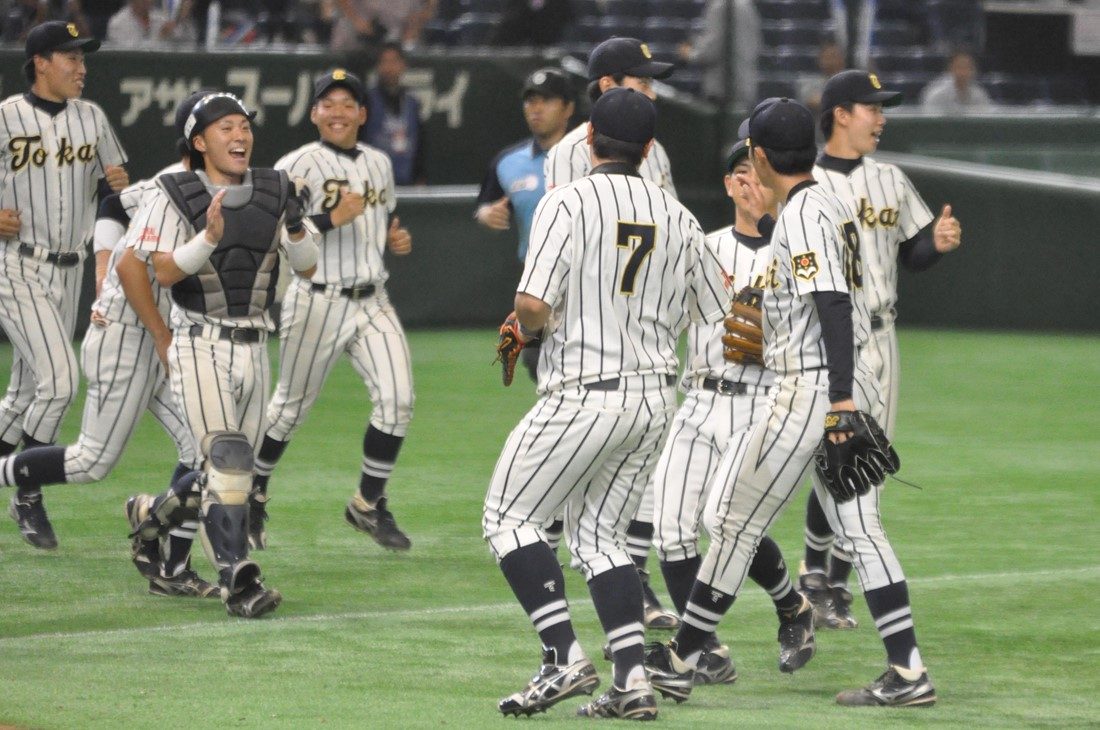 全日本大学野球選手権大会で硬式野球部が2度目のベスト8進出を決め