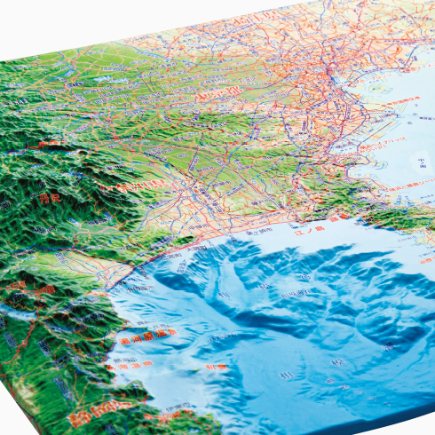 公式】ユーキャンの通販ショップ 精選 日本立体大地図 11枚セット