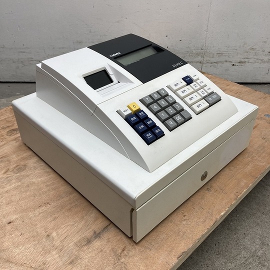 539＊レジスター クローバー CLOVER N100LC ホワイト 4部門 CLOVER