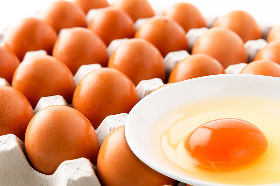 半澤鶏卵／純国産鶏種いではのもみじ 紅（あか）25個入(Lサイズ)