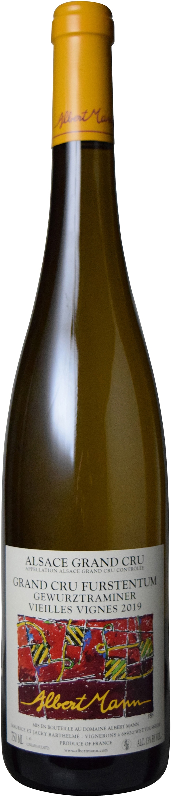 アルザス グラン・クリュ ゲヴュルツトラミネール フルシュテントゥム