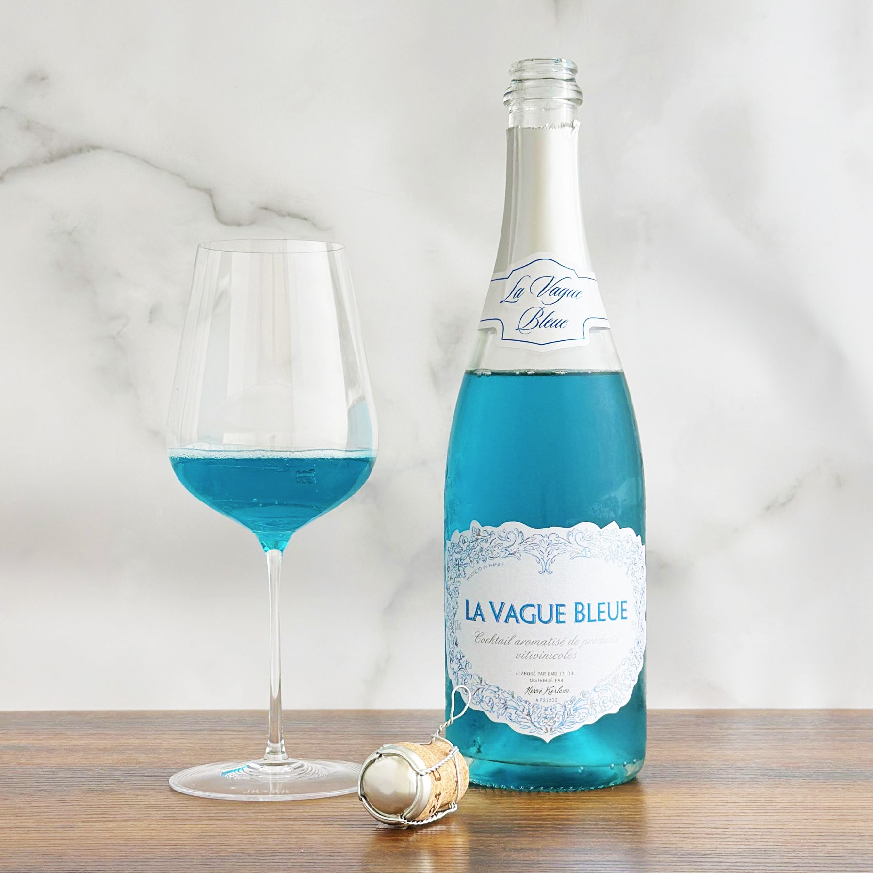 ラ・ヴァーグ・ブルー スパークリング／エルヴェ・ケルラン