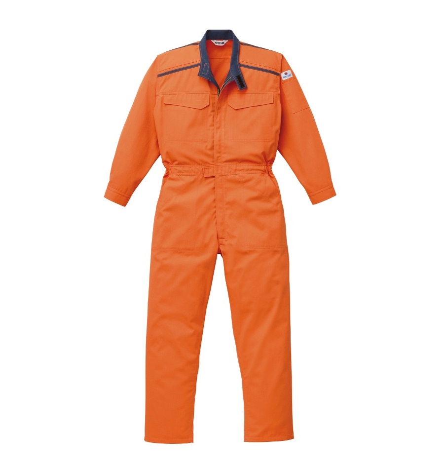 防炎NFPA2112規格準拠つなぎ服オールシーズン帯電防止1-5102