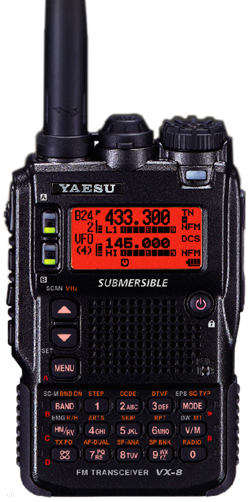 Yaesu VX-8R, Yaesu VX-8DR Amateur HT VX8R