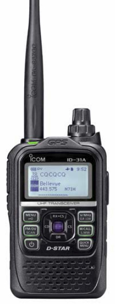 Icom ID-31A, Icom ID31A D-STAR HandiTalkie, Icom ID31