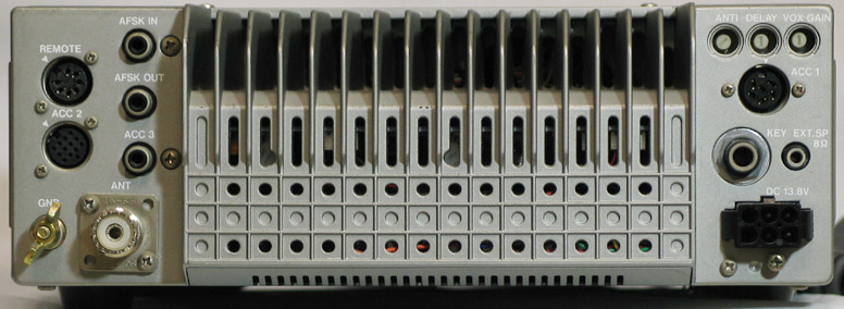 Kenwood TS-440s Rear Panel