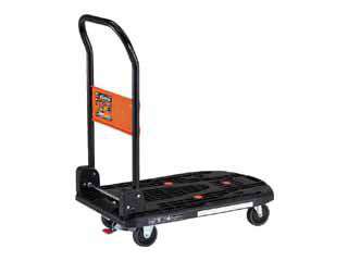 トラスコ MPK-720-BK-SS 軽量樹脂製運搬車 カルティオ(折りたたみ