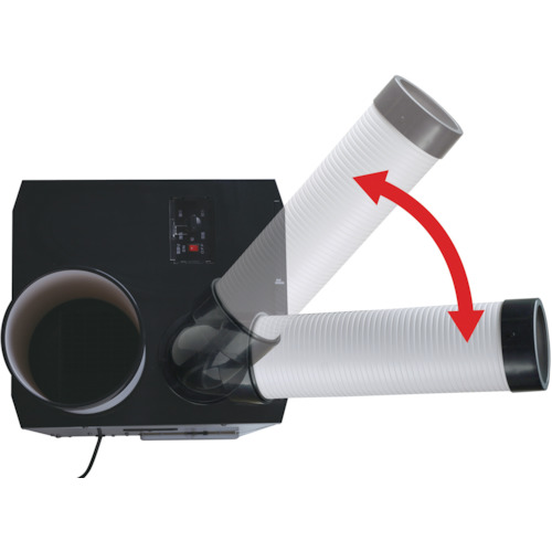 トラスコ TS-25DS-3N スポットエアコン(スタンダード) 三相200V首振り