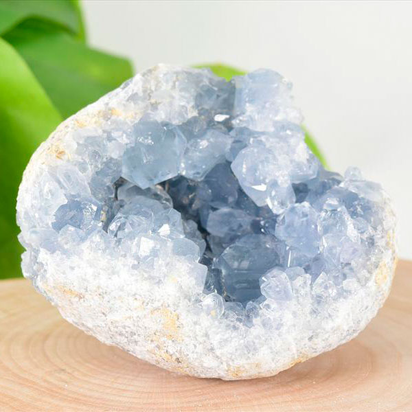 マダガスカル産 セレスタイト クラスター 原石｜天青石｜浄化