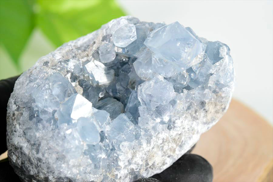 マダガスカル産 セレスタイト クラスター 原石｜天青石｜浄化