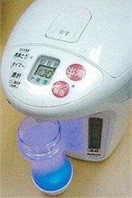 常温水だけでなく熱湯も水素水に！USB接続で充電もできる！充電式携帯