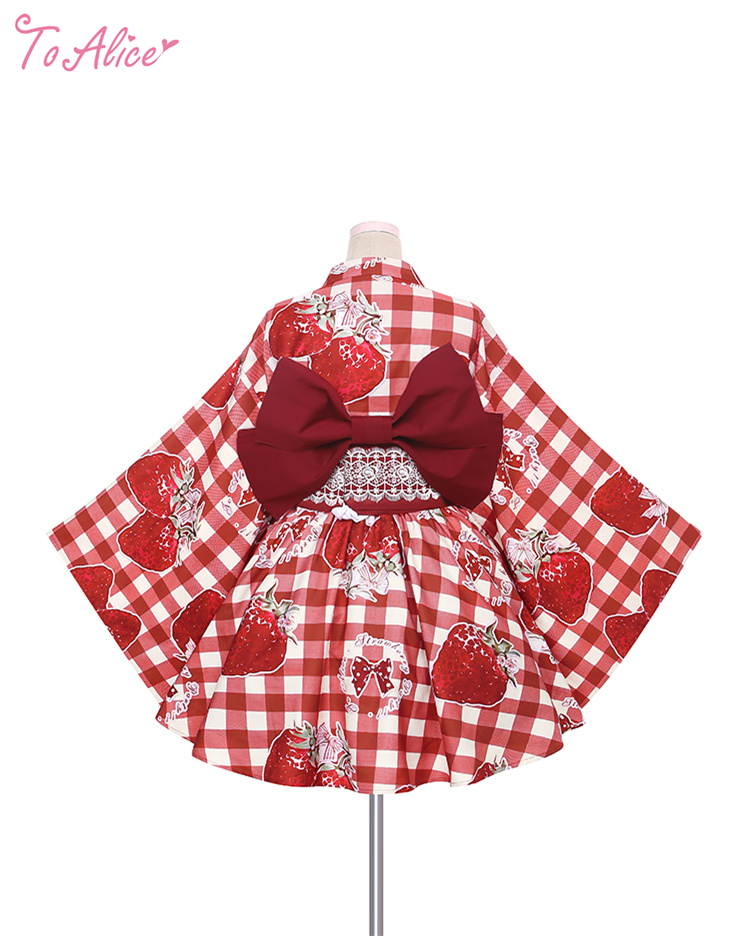 ToAlice】C5130いちご姫浴衣セット - To Alice