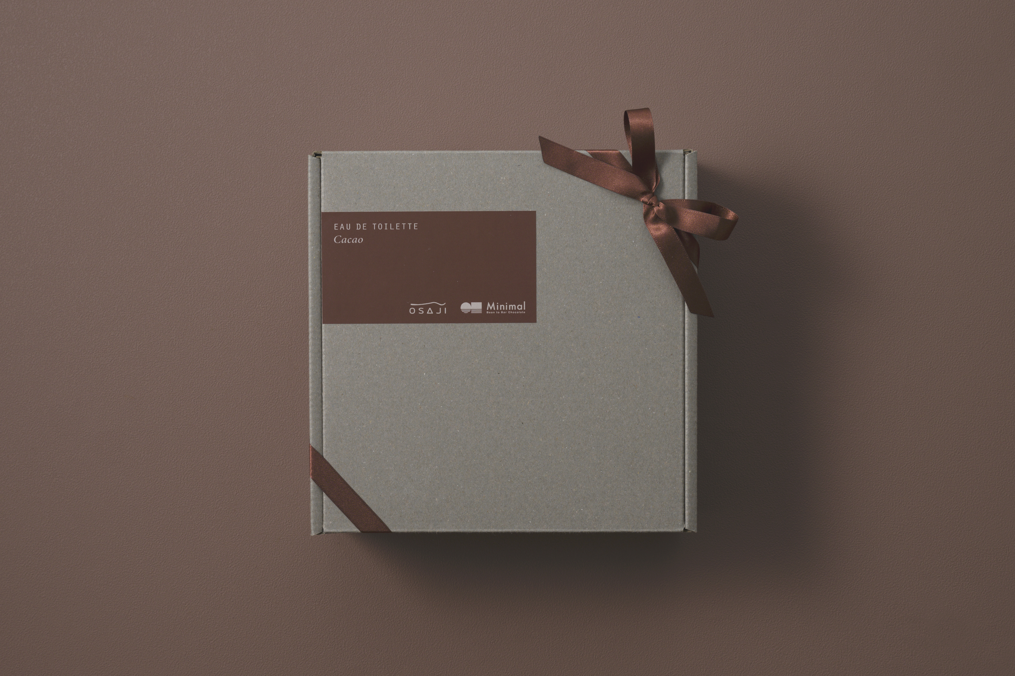 OSAJI（オサジ）〉が、チョコレートブランド〈Minimal（ミニマル）〉と