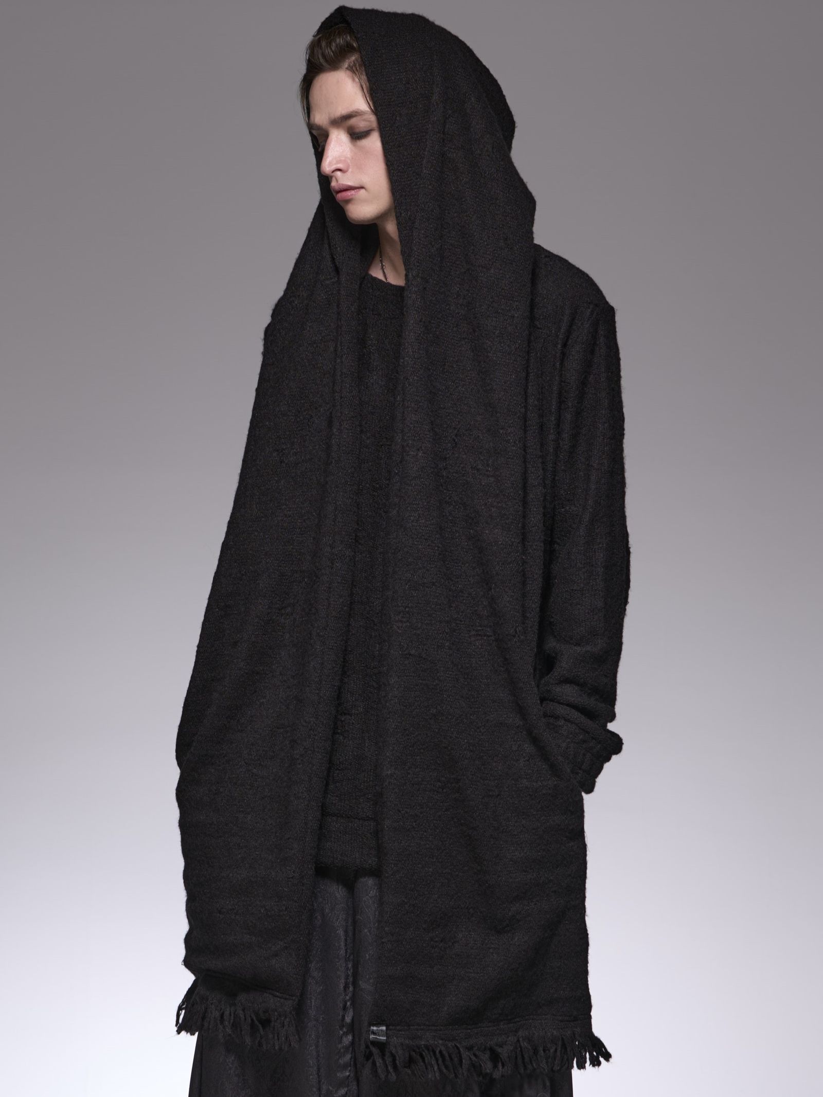 kiryuyrik - HoodMuffler / フードマフラーポケット付き単品