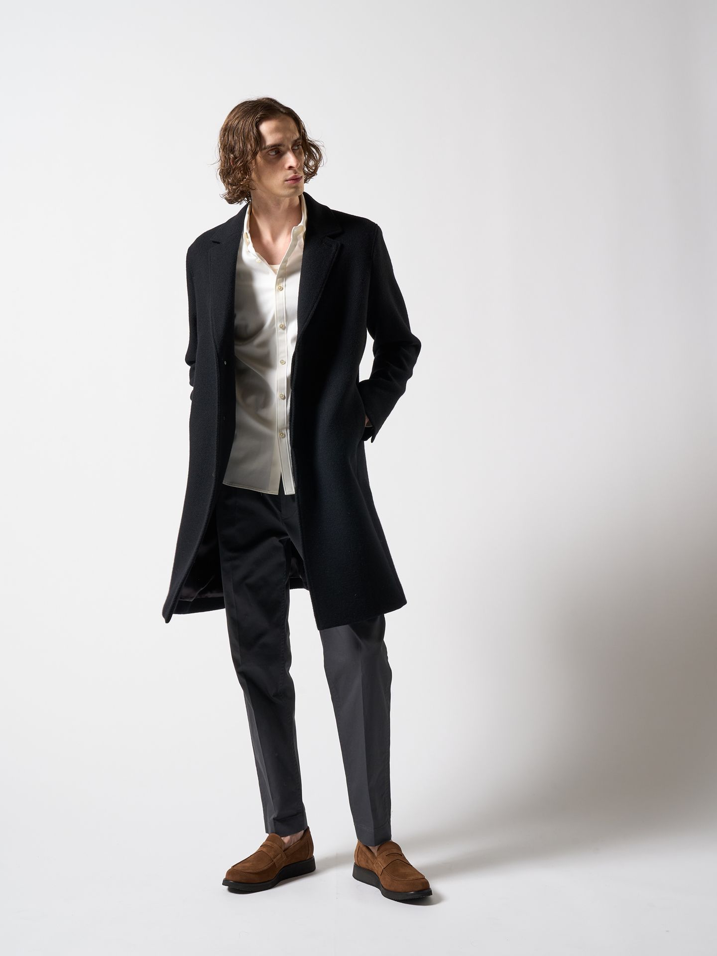 wjk - 【予約品】 classical chester coat / コート / ブラック | BRYAN