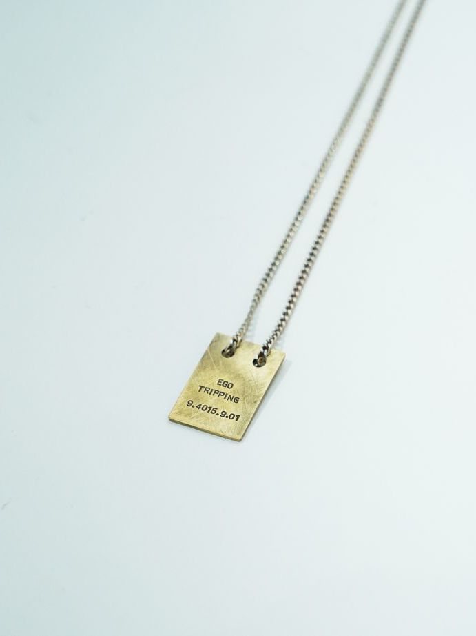 EGO TRIPPING - MINIMA brass / ネックレス / 真鍮GOLD | BRYAN