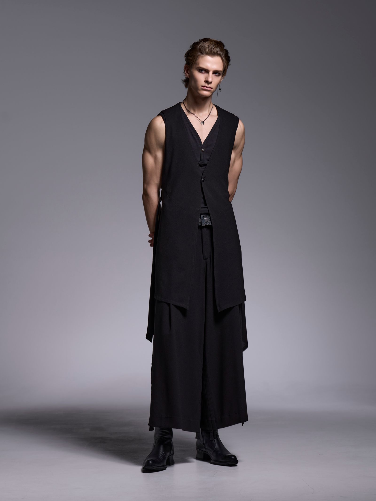 kiryuyrik - 【予約品 】Henry Neck Tank Top / ヘンリーネック タンク