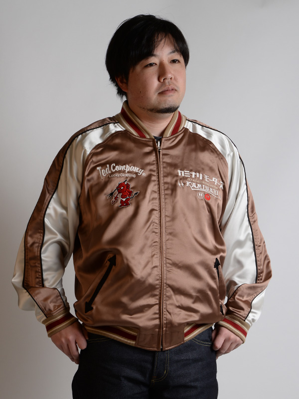 TKMSK-3000 | スカジャン | TEDMAN×カミナリ