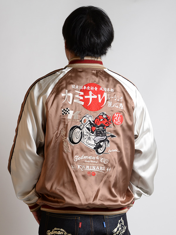 TKMSK-3000 | スカジャン | TEDMAN×カミナリ