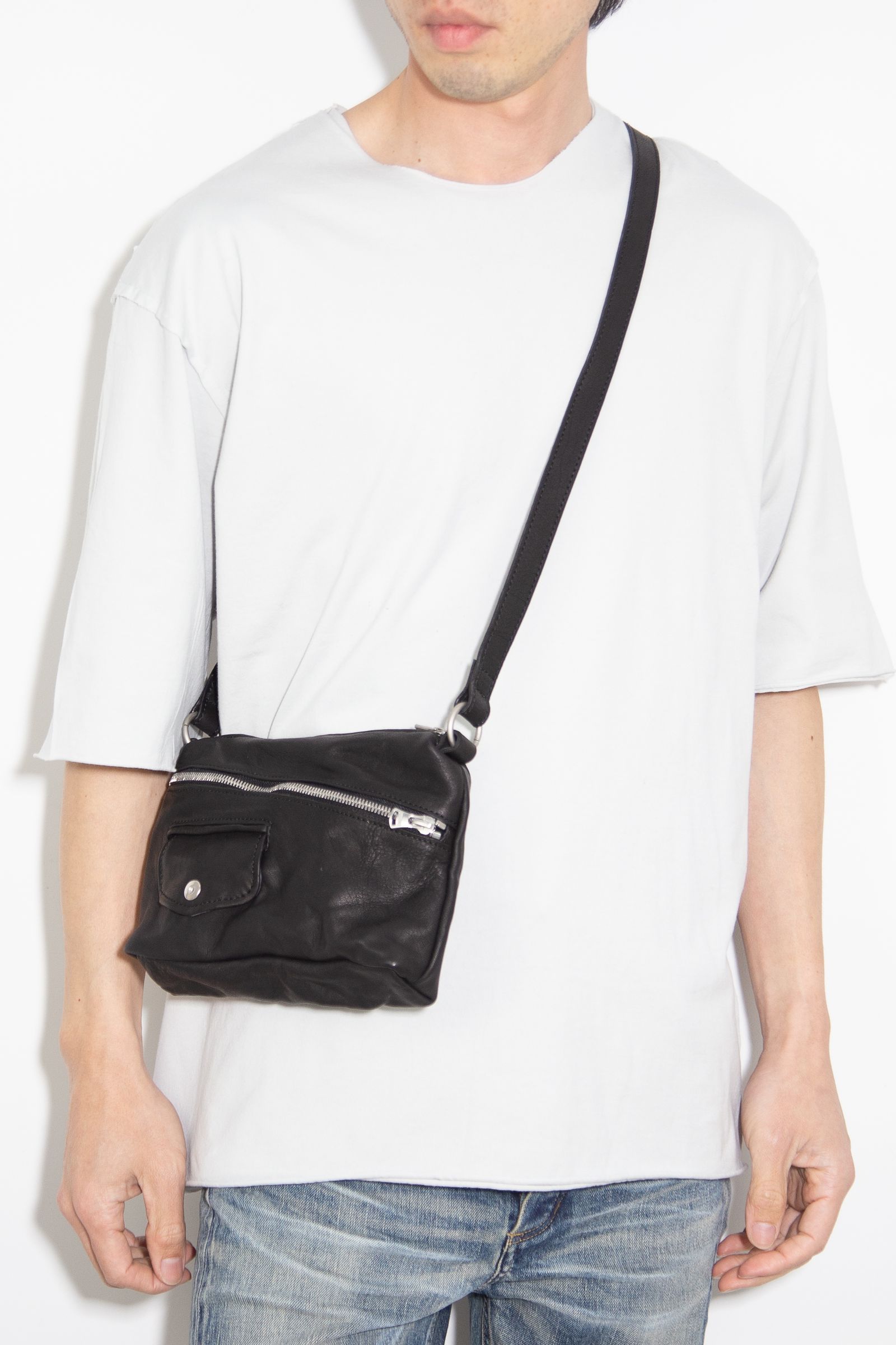 ISAMU KATAYAMA BACKLASH - JAPAN CALF GARMENT-WASH RIDERS MINI